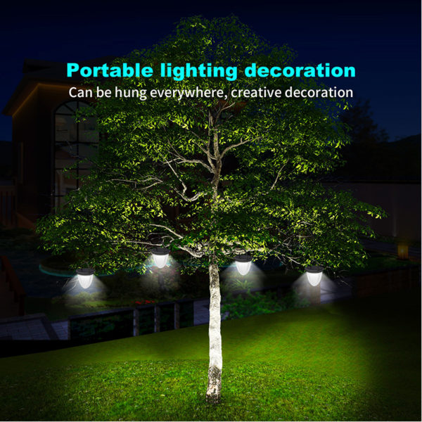 solar lighting for tree decoration