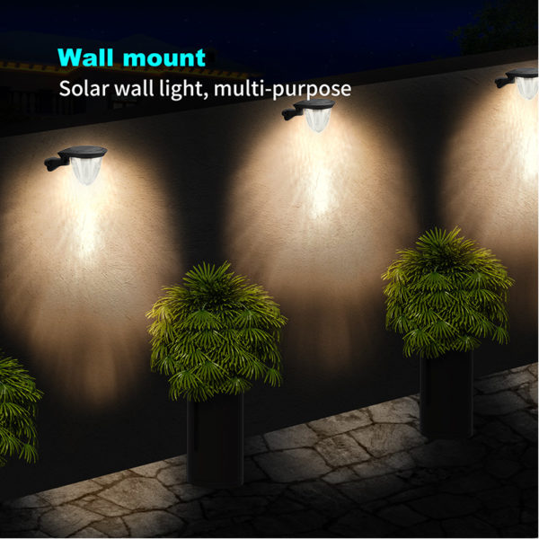 solar wall mounted light